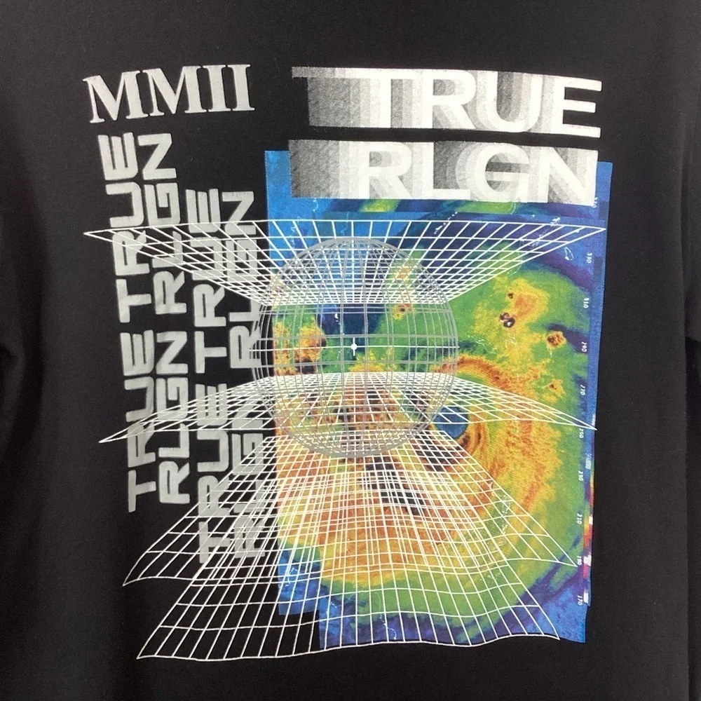 True Religion Hurricane Long Sleeve Crew Size Small
